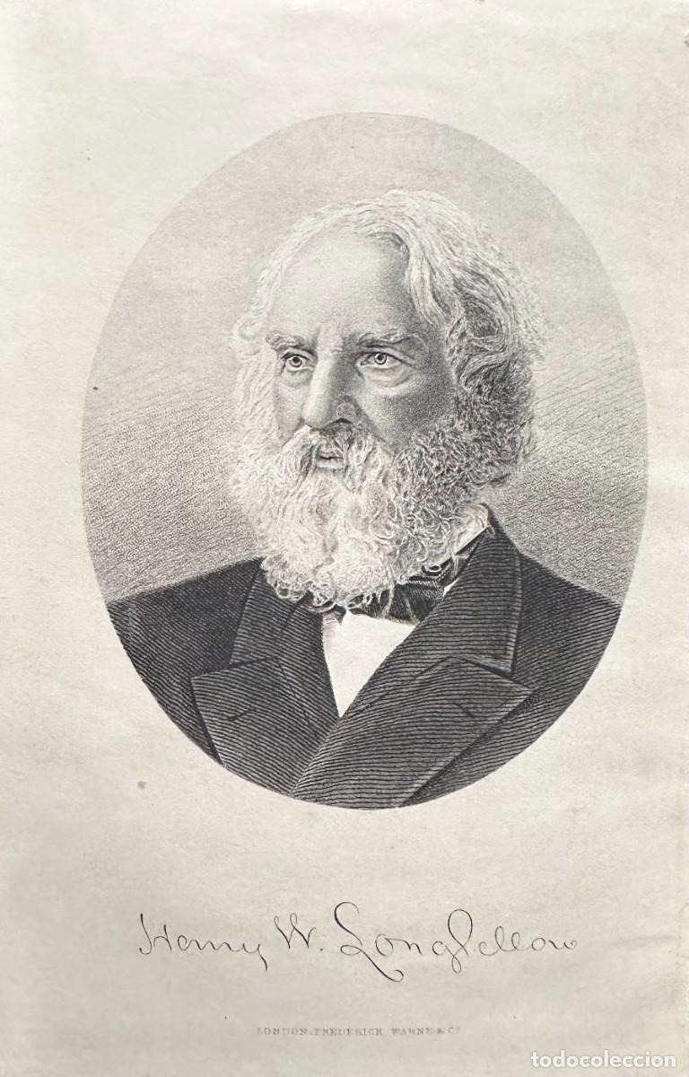 Libros antiguos: Longfellow. The Poetical Works - Foto 3