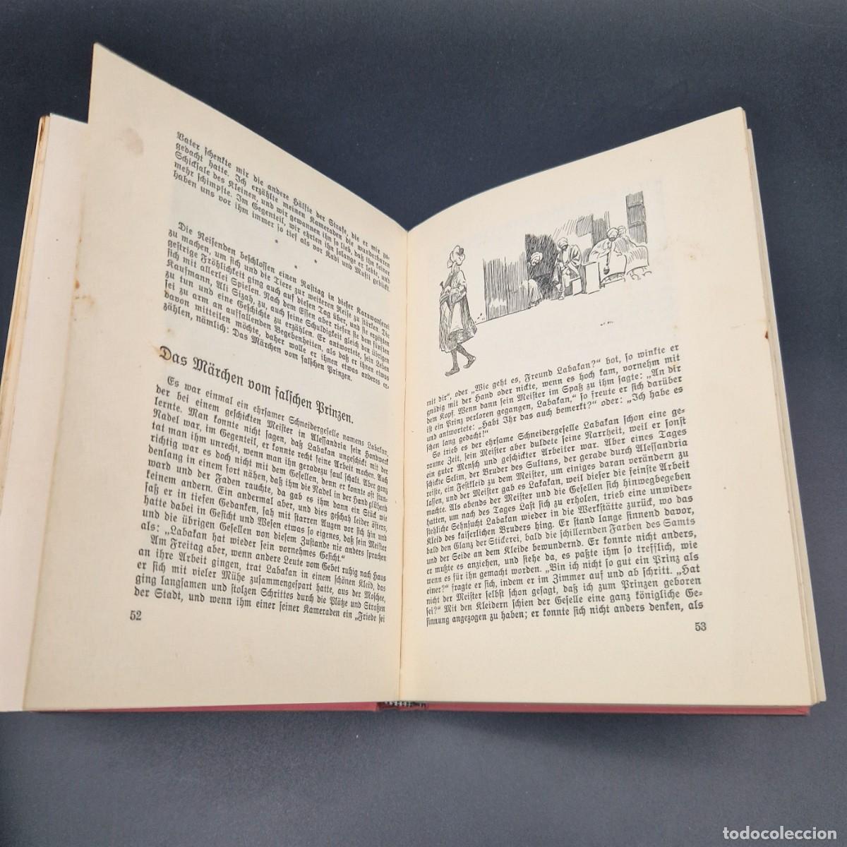 Libros antiguos: Libro &rdquo;Hauffs M&auml;rchen&rdquo;. 1910 - 1920 - Foto 4