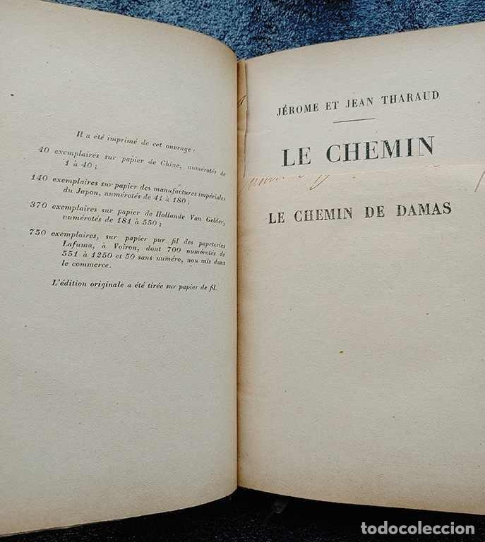 Libros antiguos: Chemin de Damas, Le. 1928 - Foto 3