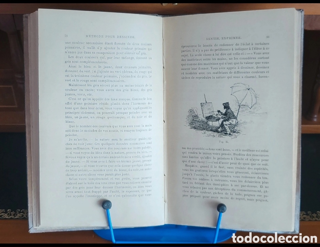 Libros antiguos: M&eacute;thode pour dessiner. E Valton. A&ntilde;o 1886 - Foto 5