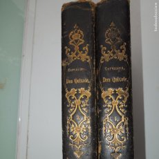 Libros antiguos: DON QUIXOTE VON LA MANCHA - MIGUEL CERVANTES SAAVEDRA - STUTTGART 1837 - HEINRICH HEINE