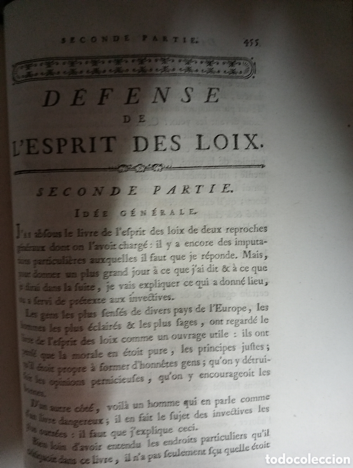 Libros antiguos: MONTESQUIEU 2 tomos - Foto 6