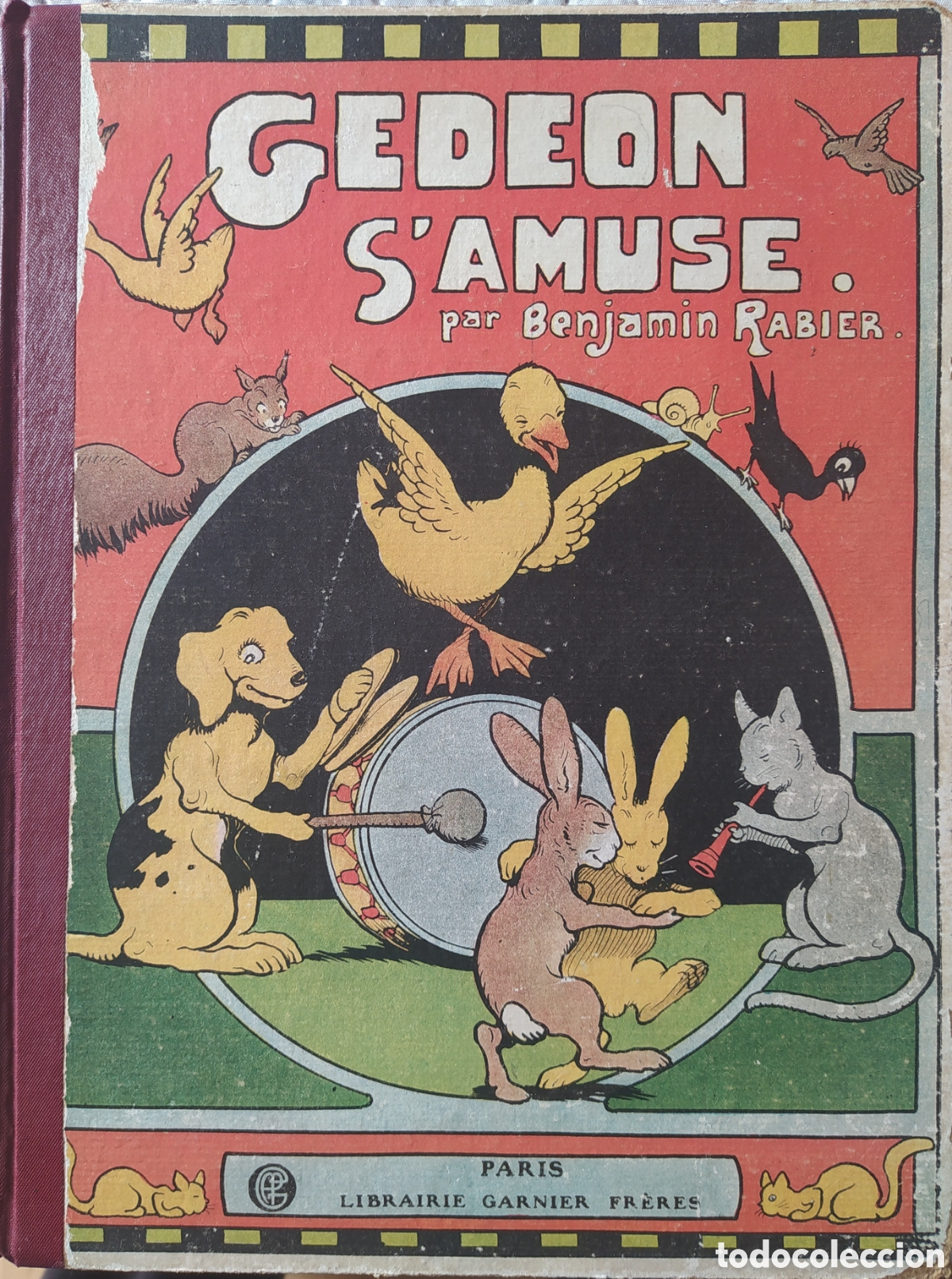 Libros antiguos: CUENTO GEDE&Oacute;N SAMUSE BENJAM&Iacute;N RABIER LIBRO - Foto 1