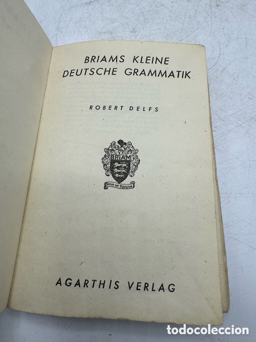 Libros antiguos: Libro Gram&aacute;tica Alemana - Foto 4