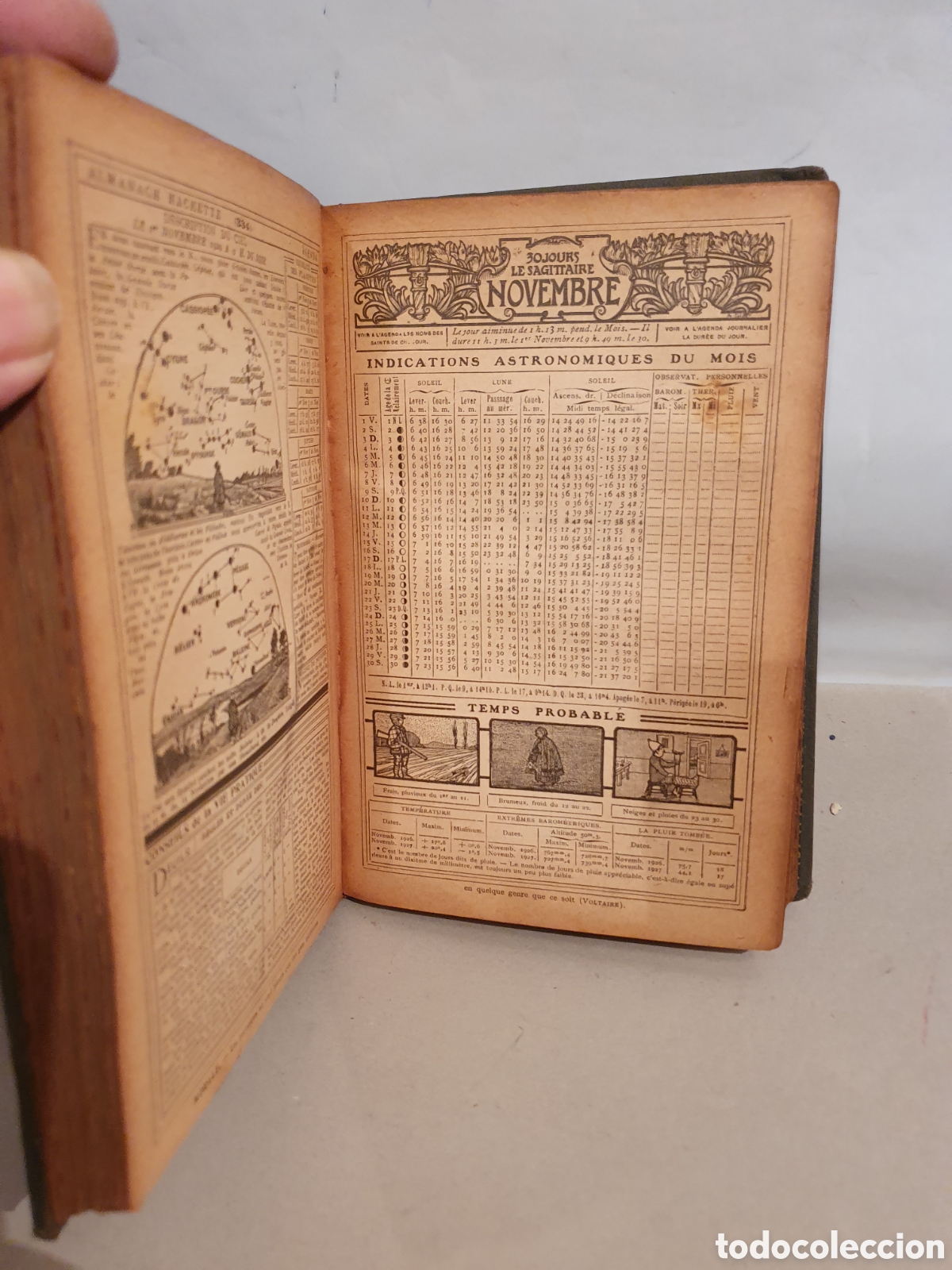Libros antiguos: ALMANACH HACHETTE 1929. EDITION COMPLETE. - Foto 6