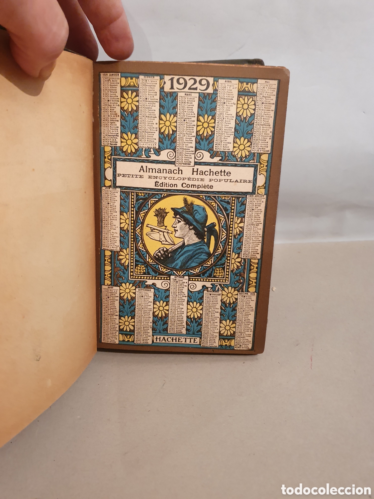 Libros antiguos: ALMANACH HACHETTE 1929. EDITION COMPLETE. - Foto 1