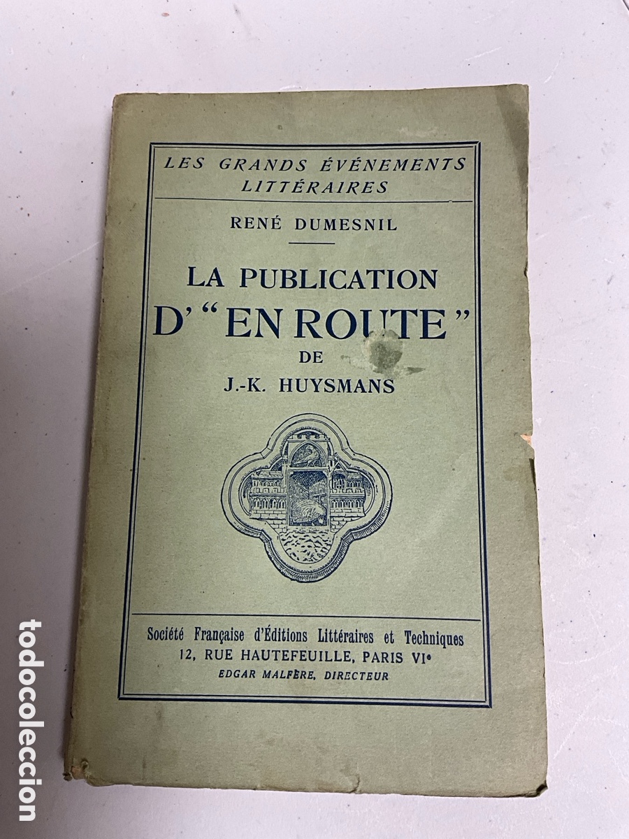 Libros antiguos: La publication d&rdquo;en route&rdquo; - Foto 1