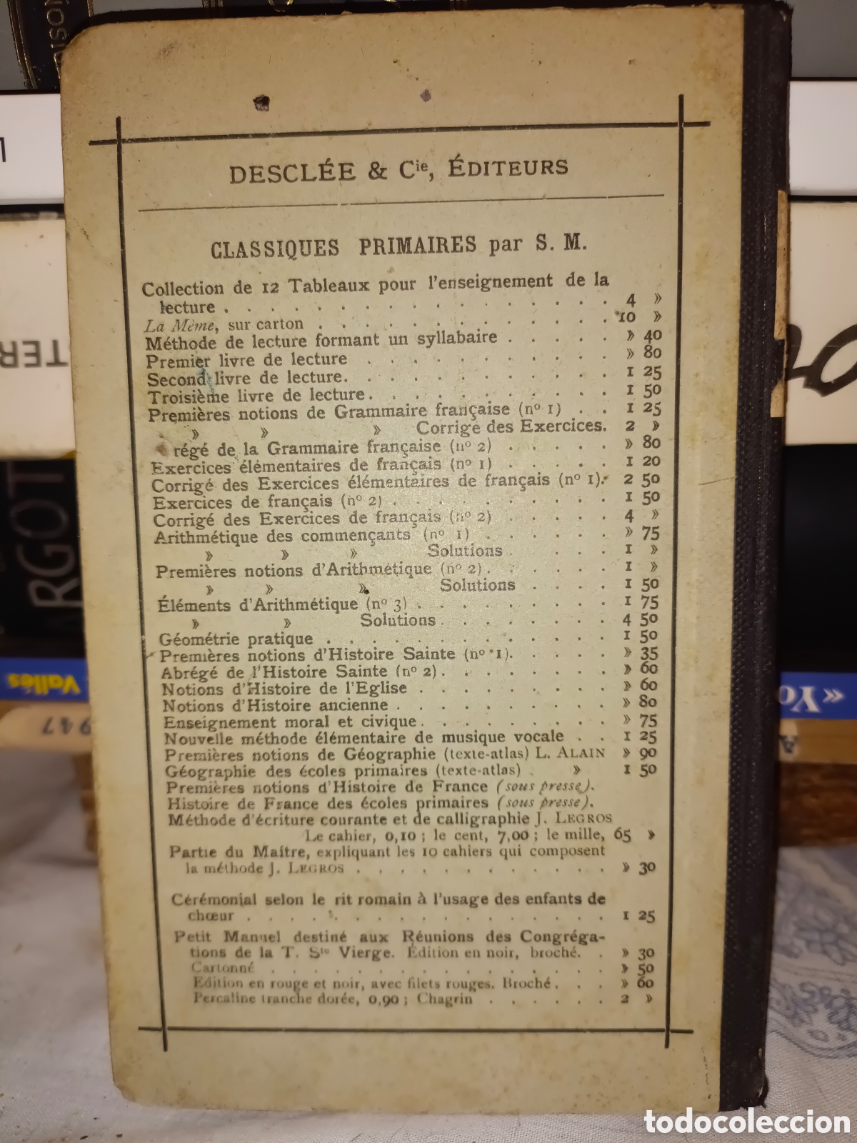 Libros antiguos: Premier Libre de Lectura A&ntilde;o 1800 - Foto 3