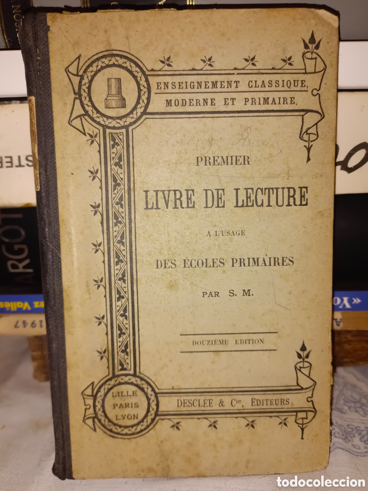 Libros antiguos: Premier Libre de Lectura A&ntilde;o 1800 - Foto 1