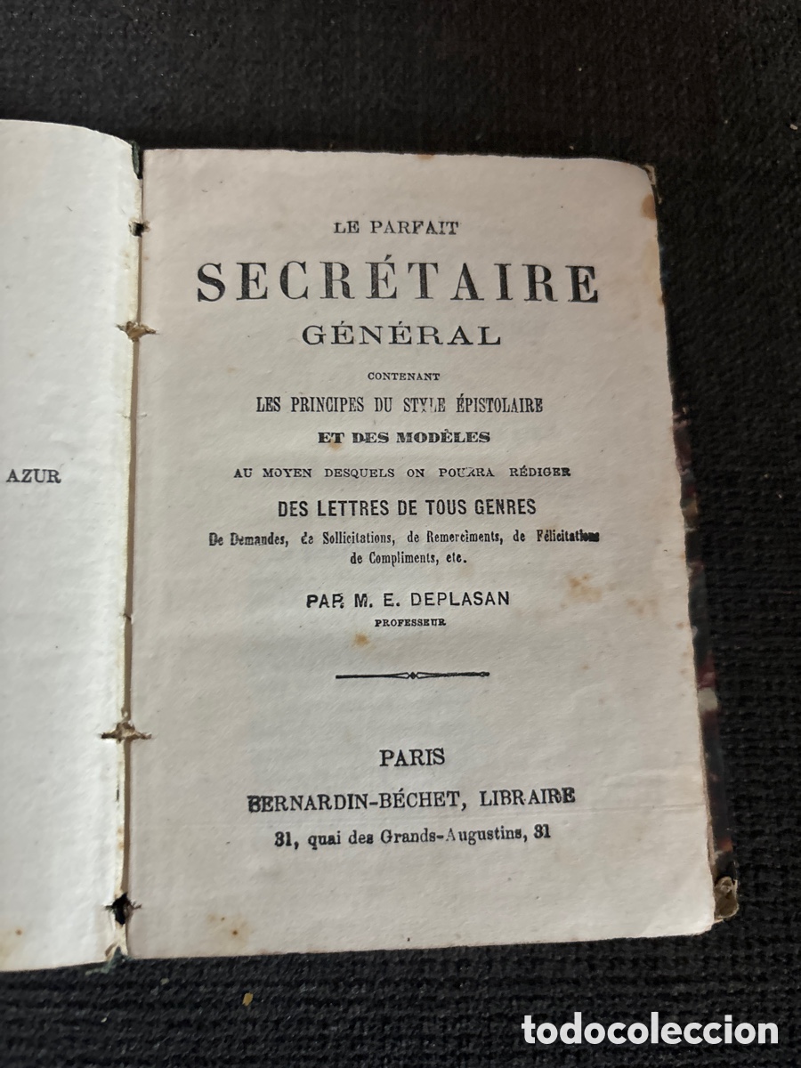 Libros antiguos: Libro secretaria general - Foto 4