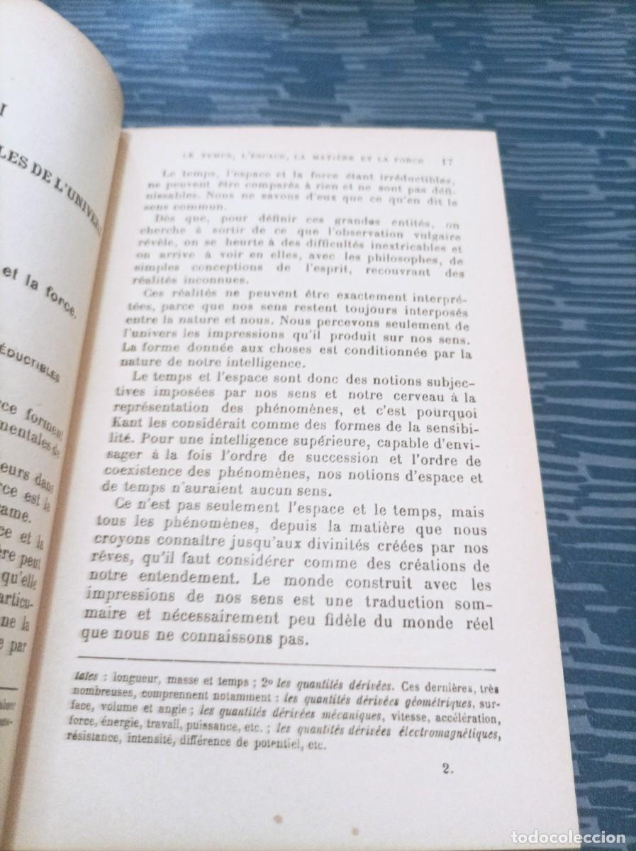 Libros antiguos: LEVOLUTION DES FORCES,PARIS,1908,390 PAGINAS. - Foto 3