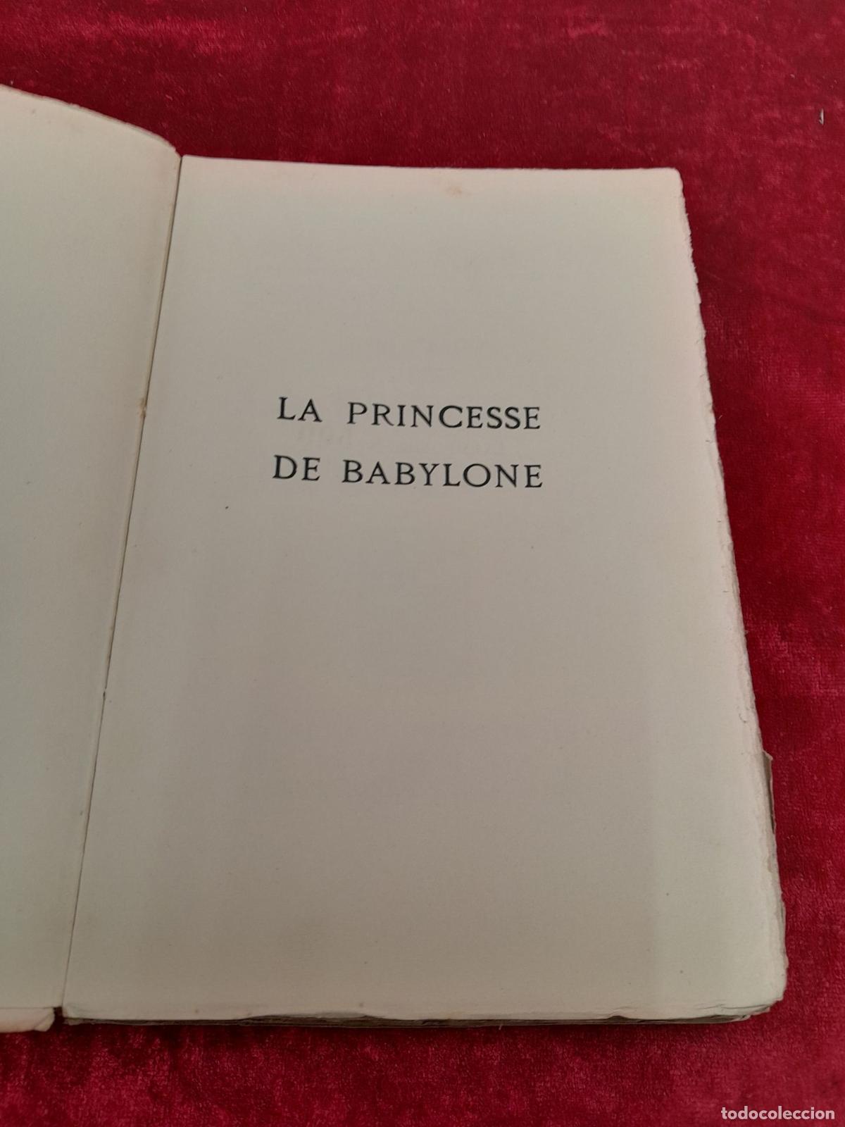 Libros antiguos: L-8460. LA PRINCESSE DE BABYLONE. VOLTAIRE. SCRIPTA MANENT. 1927 - Foto 5