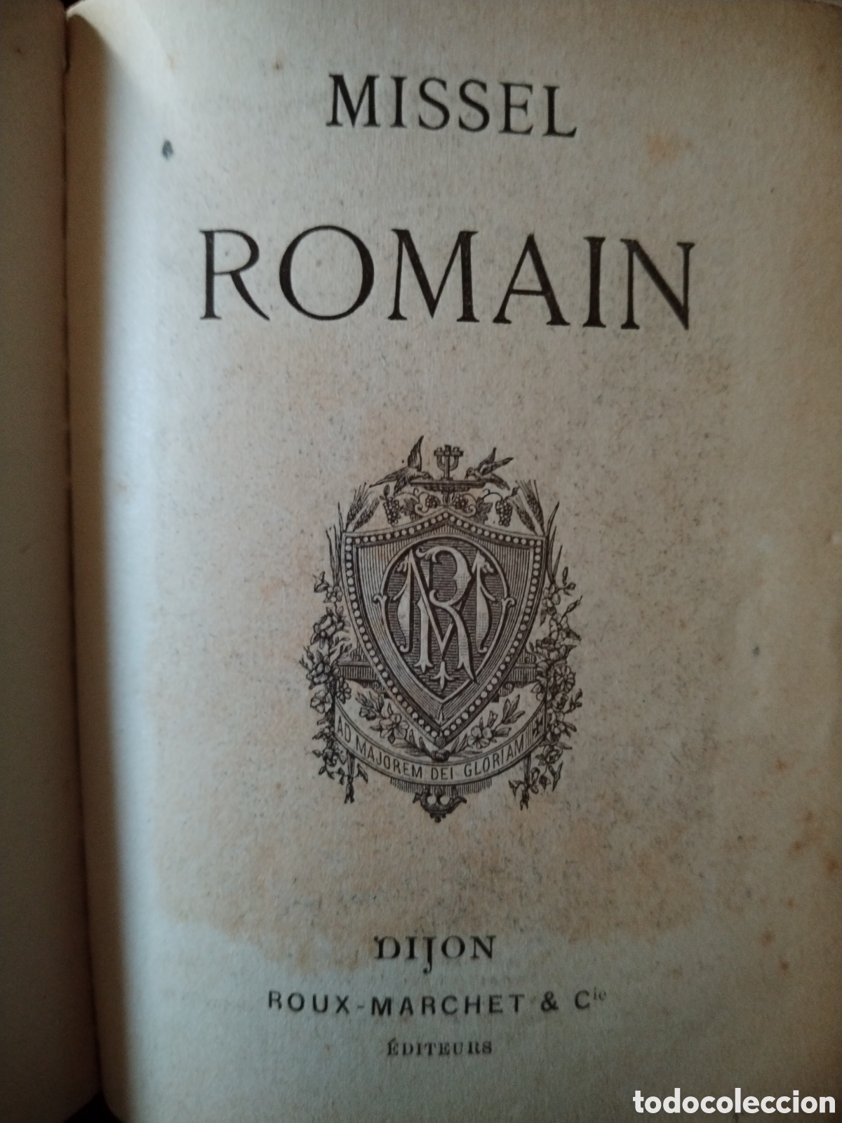 Libros antiguos: Misal Romano, 1897. Texto franc&eacute;s. - Foto 9