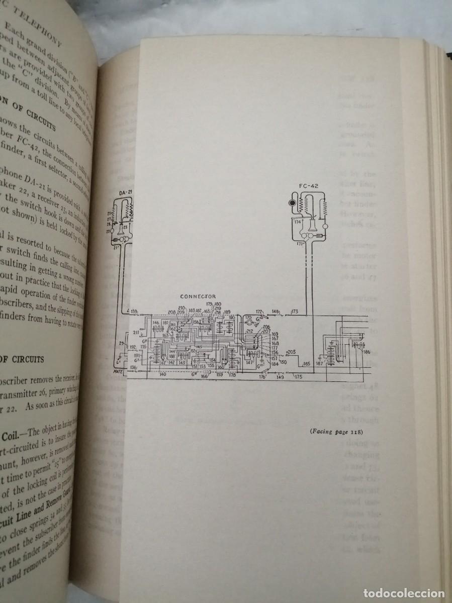 Libros antiguos: Automatic Telephony (First edition, second impression corrected 1914, Hardcover) - Foto 4