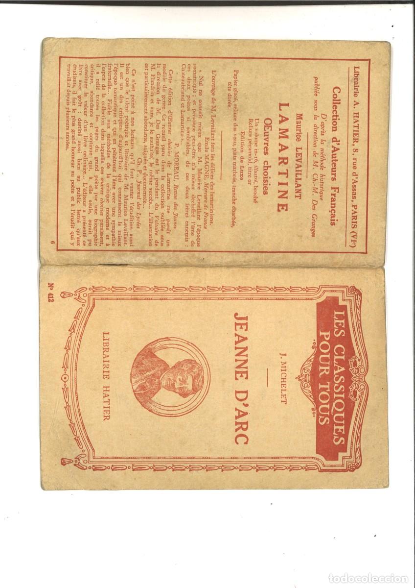 Libros antiguos: JEANNE DARC. J. Michelet - Foto 1