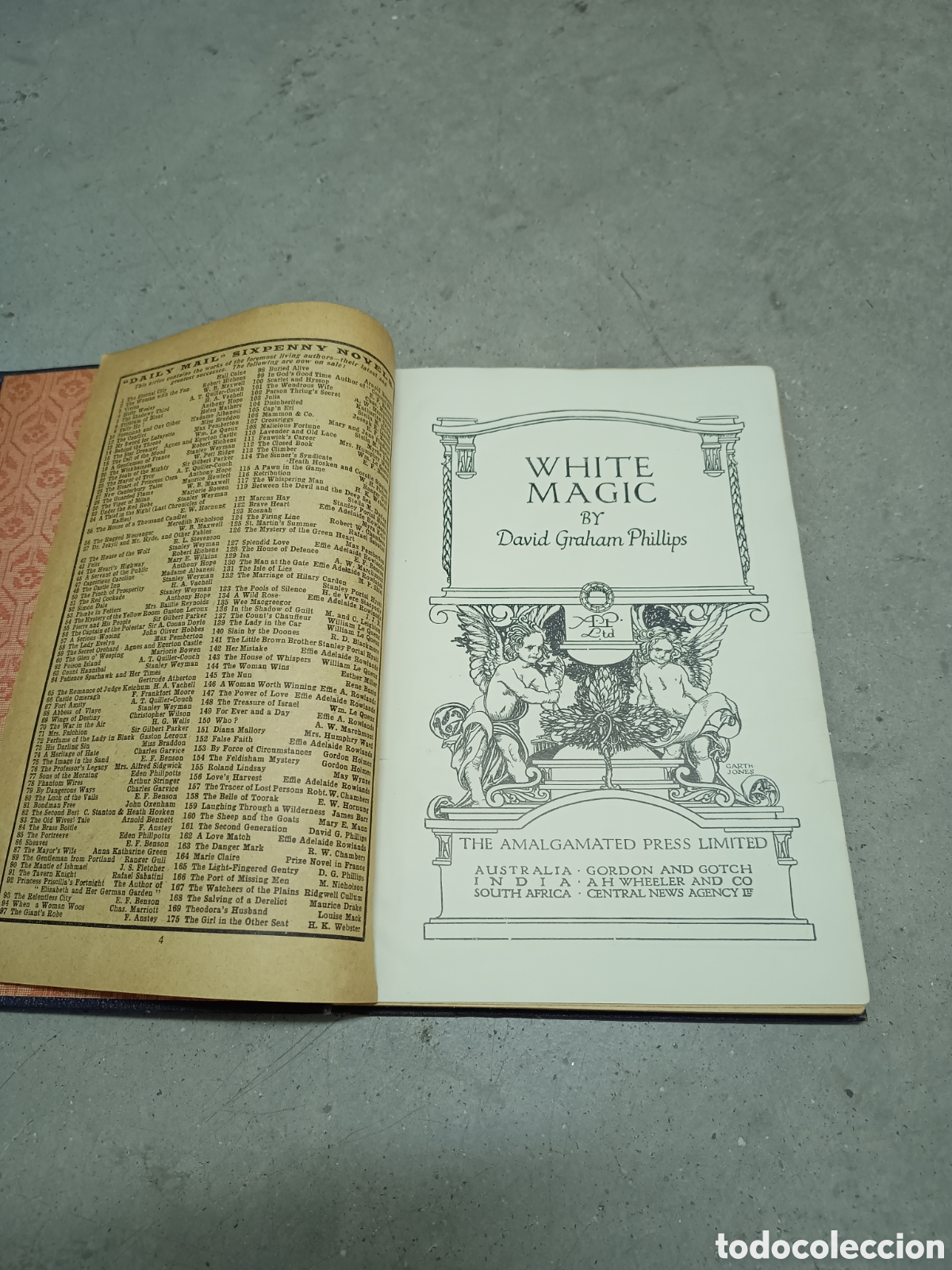 Libros antiguos: WHITE MAGIC - DAVID GRAHAM PHILLIPS - Foto 1