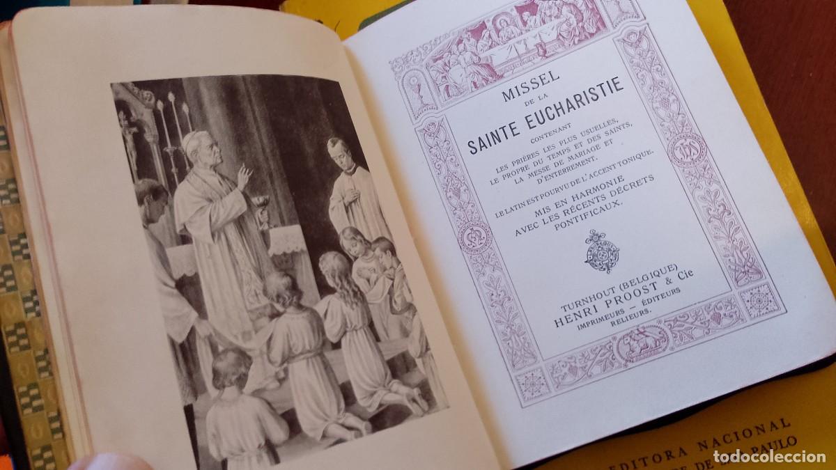 Libros antiguos: Missel de la Saint Eucharistie 1915 - Foto 2
