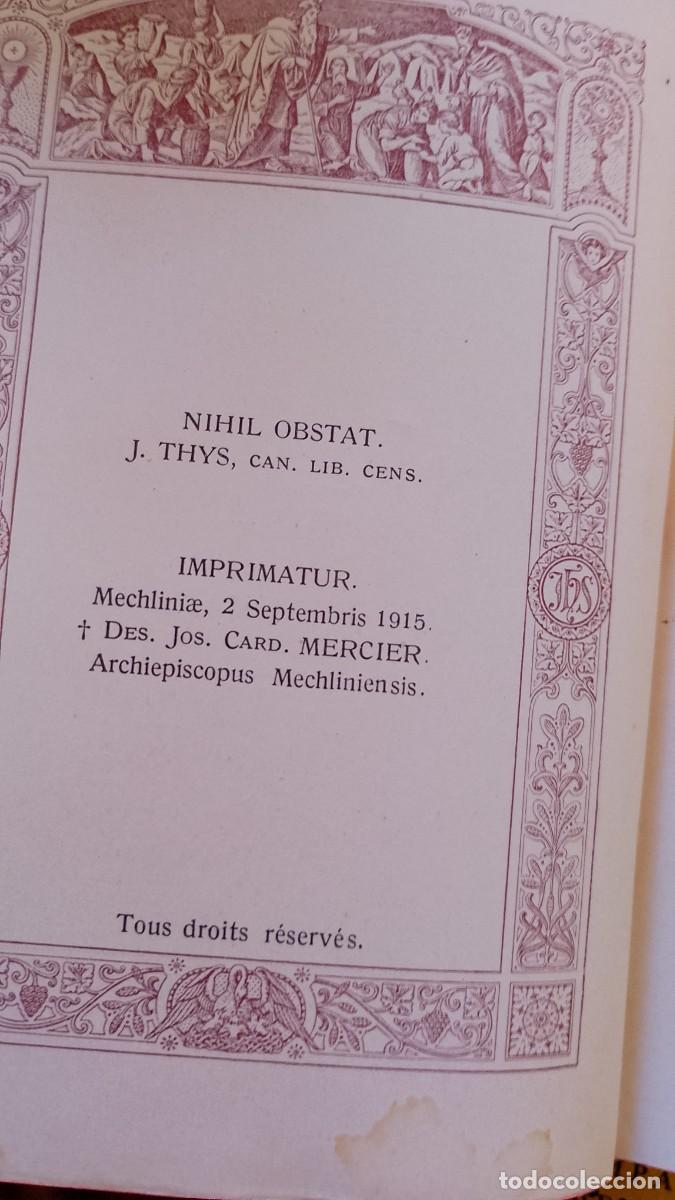 Libros antiguos: Missel de la Saint Eucharistie 1915 - Foto 3