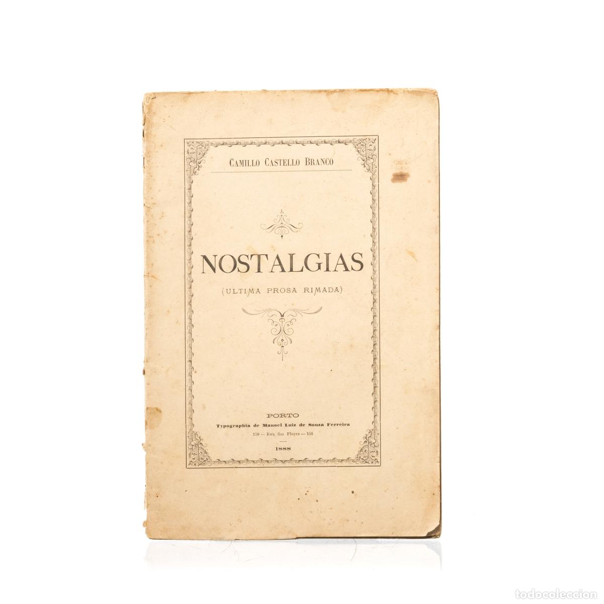 Libros antiguos: CASTELO BRANCO, Camilo - Foto 1
