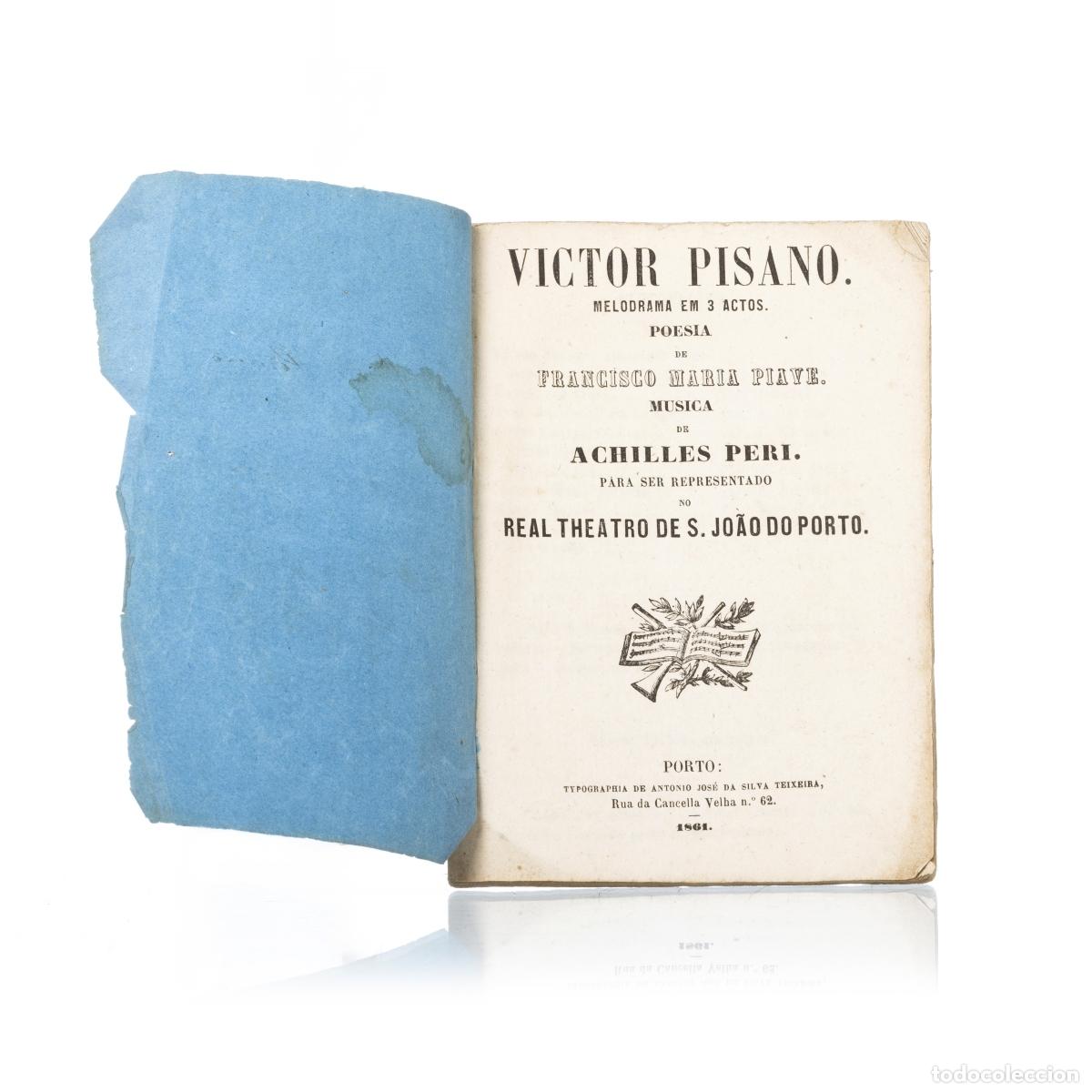 Libros antiguos: PISANO, V&iacute;ctor - Foto 1