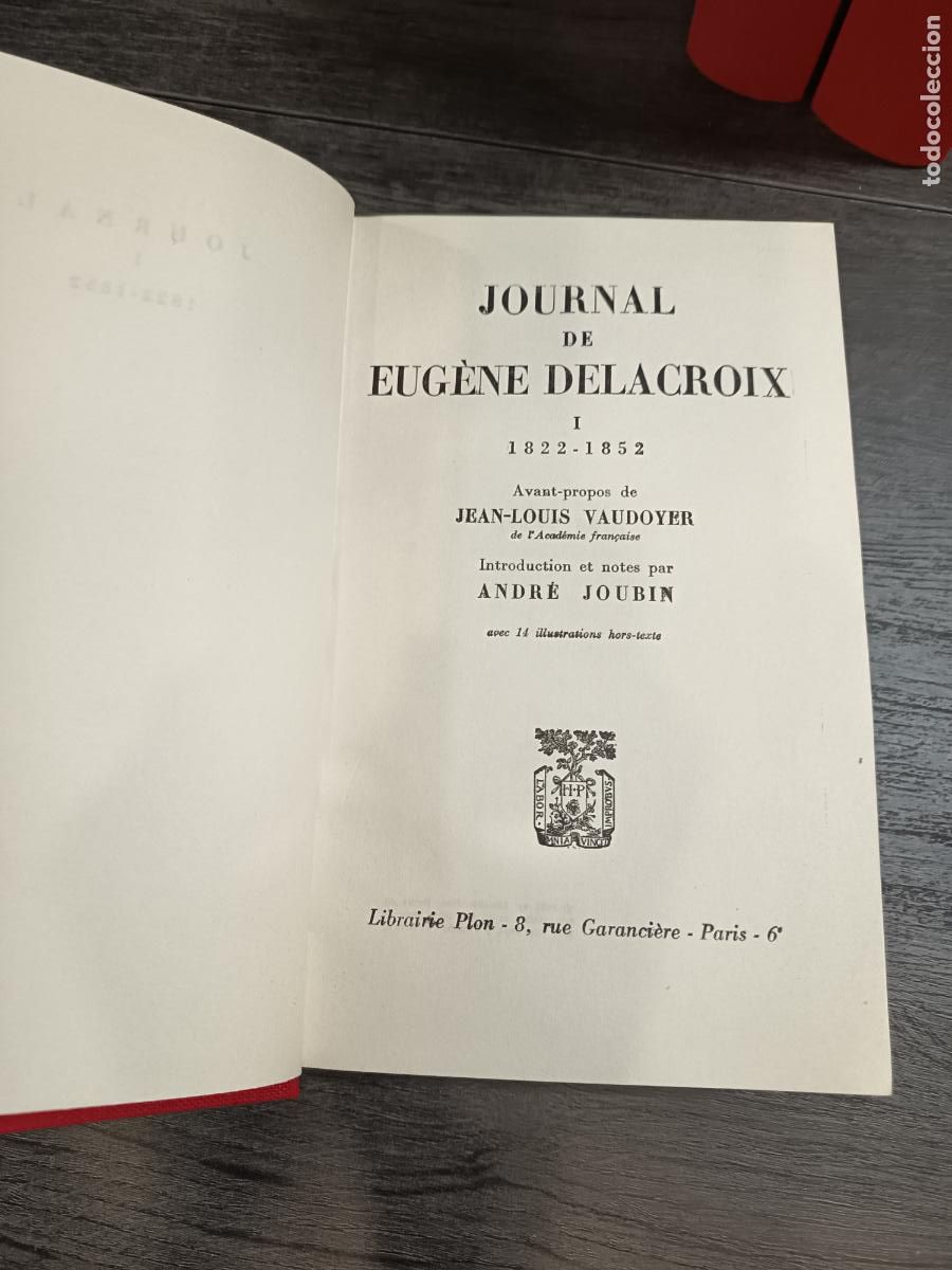 Libros antiguos: 1932 - EUG&Egrave;NE DELACROIX. Journal, 3 tomos - Foto 3
