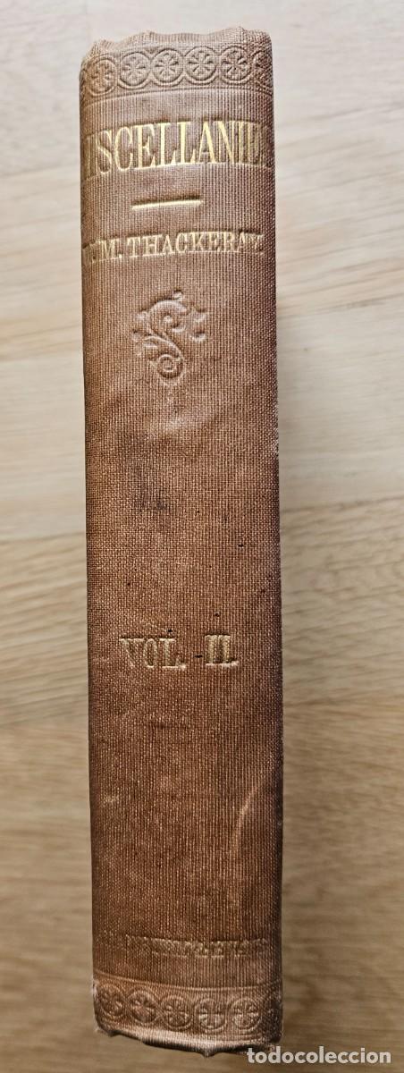 Libros antiguos: Thackeray, Literatura inglesa - Foto 1