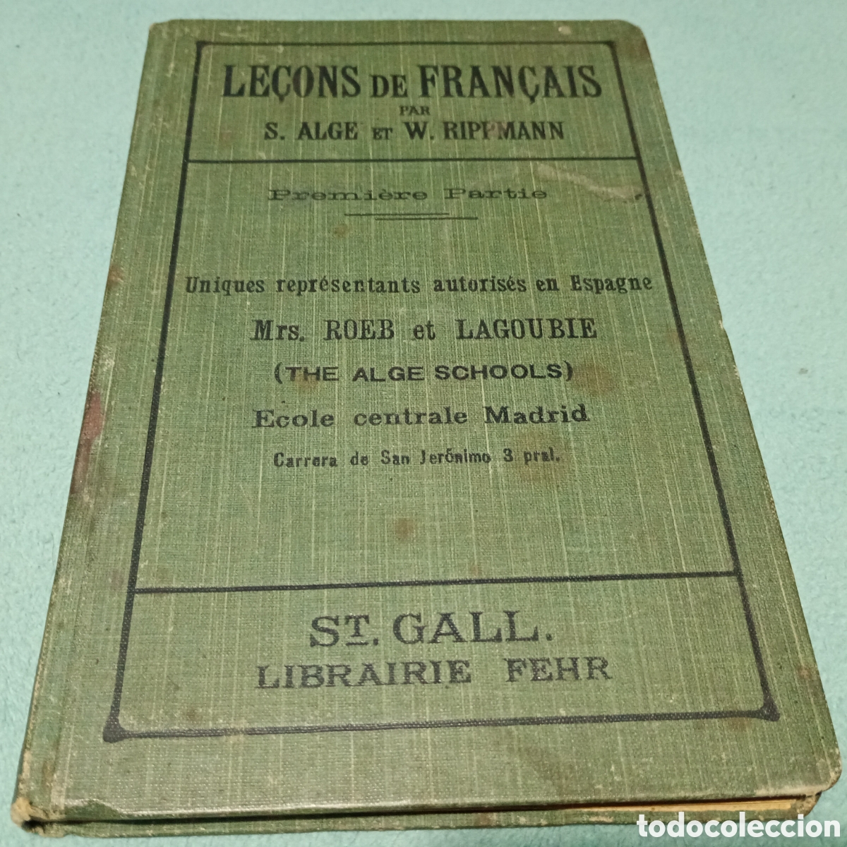 Libros antiguos: Lecons de francais 1904 - Foto 1