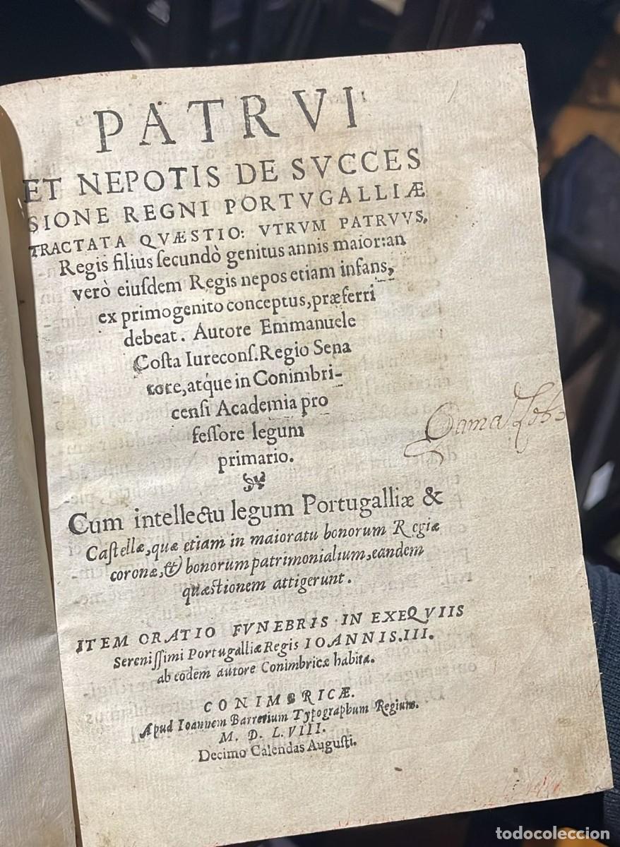 Libros antiguos: COSTA, Manuel da - Foto 2