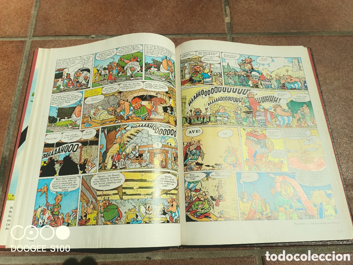 Libros antiguos: 5 Asterix libros, aleman, comic ,tebeo - Foto 10