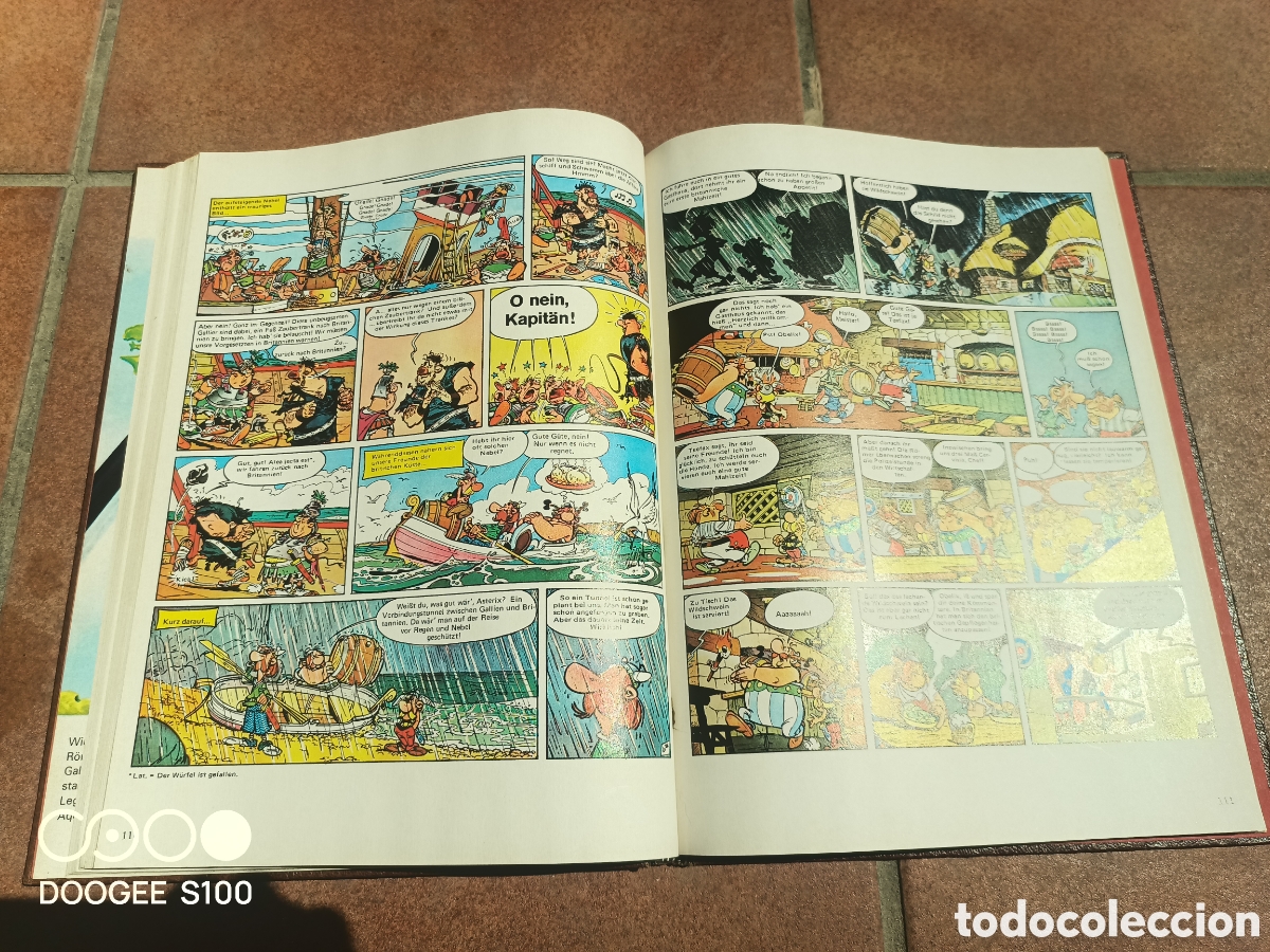 Libros antiguos: 5 Asterix libros, aleman, comic ,tebeo - Foto 13