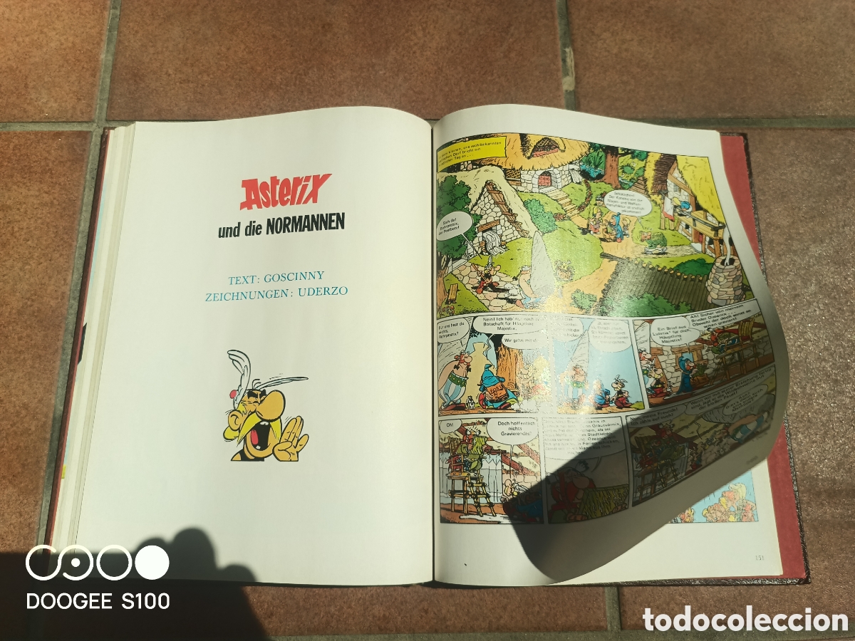 Libros antiguos: 5 Asterix libros, aleman, comic ,tebeo - Foto 18