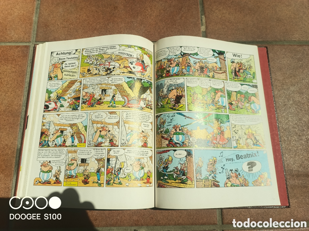 Libros antiguos: 5 Asterix libros, aleman, comic ,tebeo - Foto 19