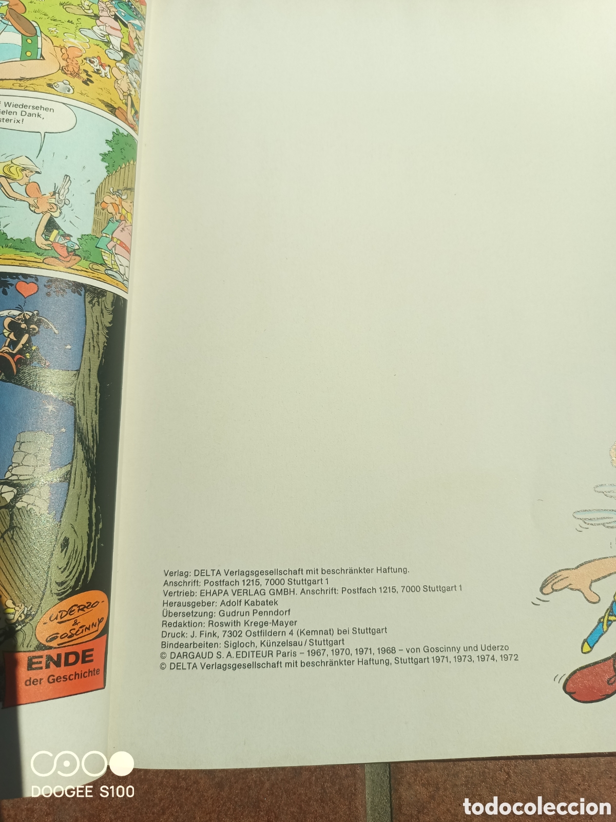 Libros antiguos: 5 Asterix libros, aleman, comic ,tebeo - Foto 21