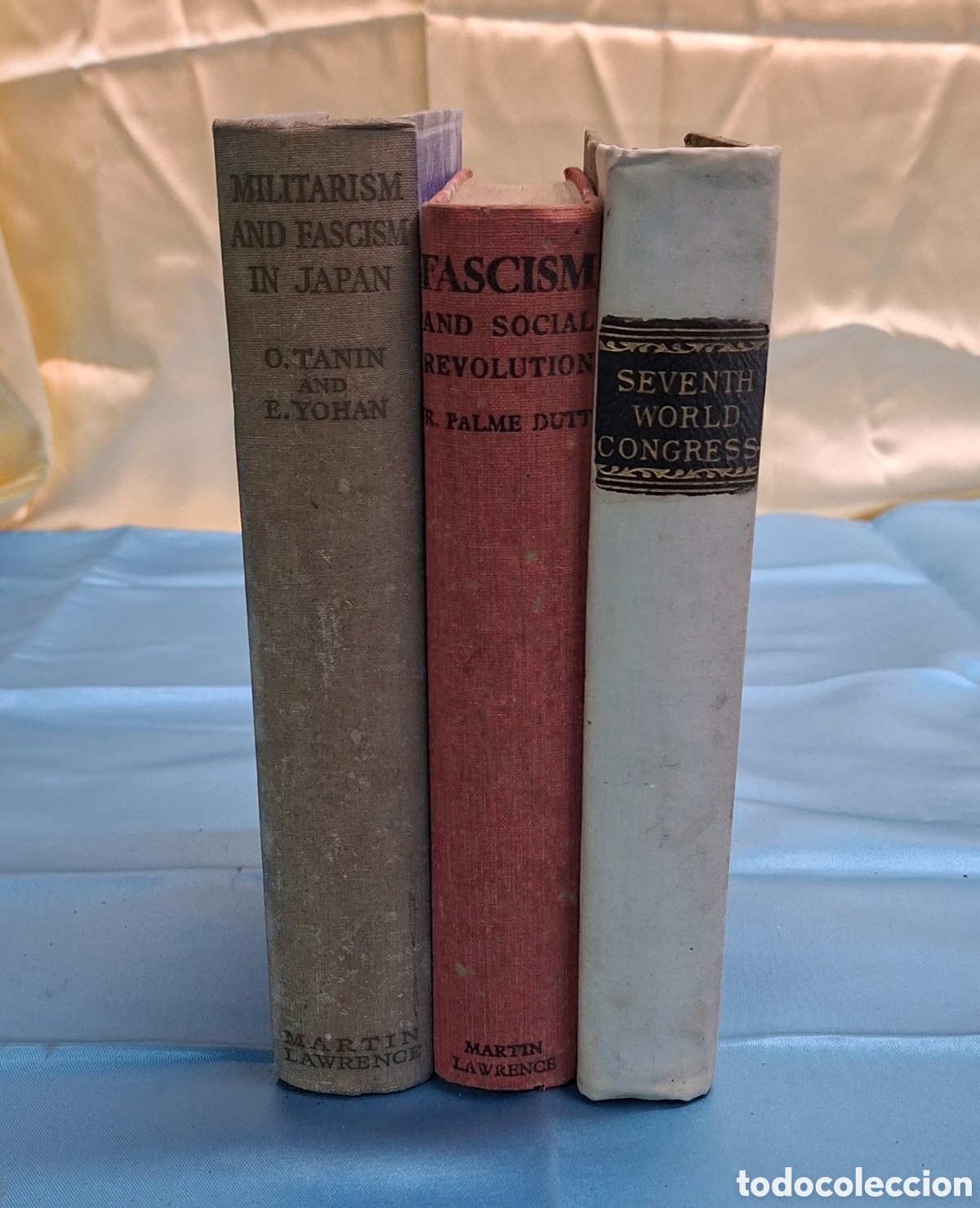 Libros antiguos: Lote de 3 libros pol&iacute;ticos (a&ntilde;os 30). Martin Lawrence, Londres. Fascismo, militarismo y movimiento c