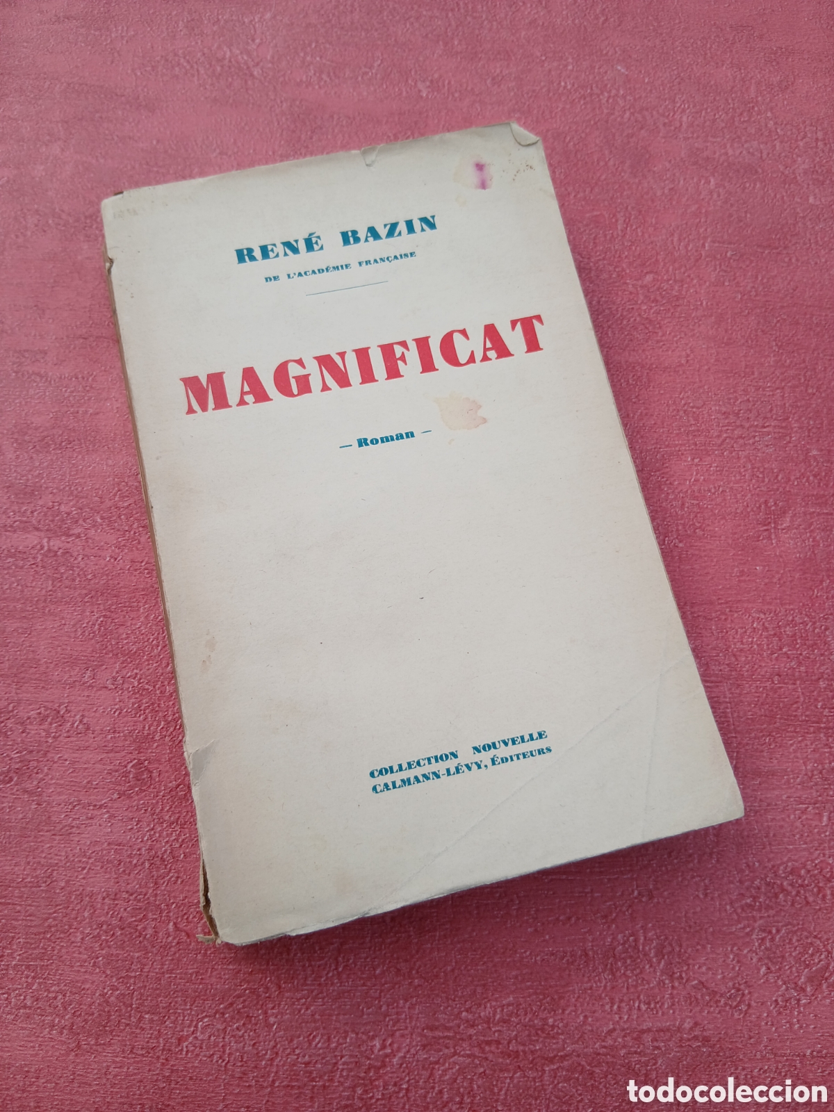 Libros antiguos: Magnificat. Ren&eacute; Bazin.
