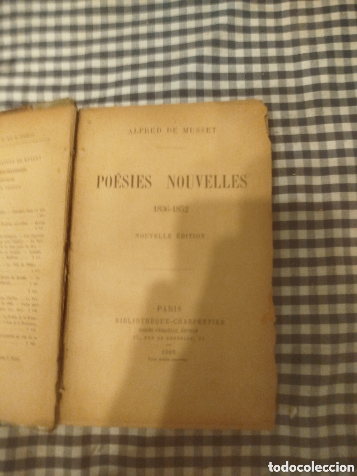 Libros antiguos: Poesies nouvelles 1836-1852
