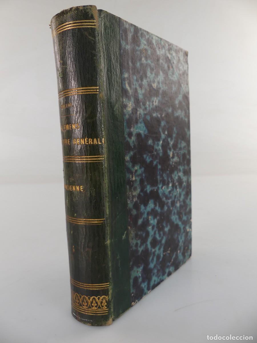 Libros antiguos: LIBRO - ELEMENS D'HISTOIRE GENERALE