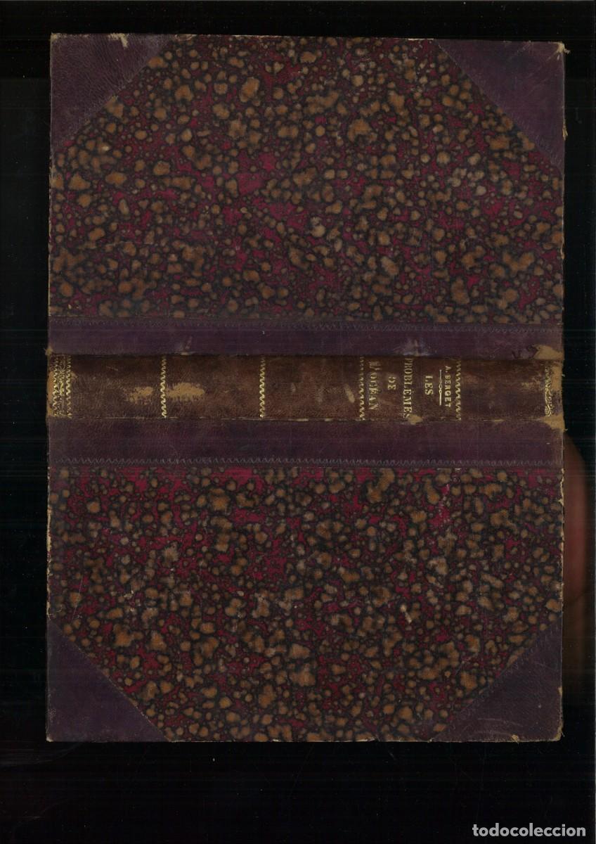 Libros antiguos: LES PROBL&Egrave;MES DE LOC&Eacute;AN. A. Berget - Foto 2