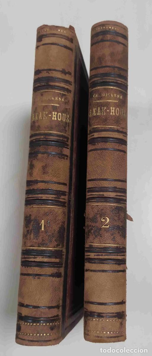Libros antiguos: Bleak house. Charles Dickens. 1884. En franc&eacute;s