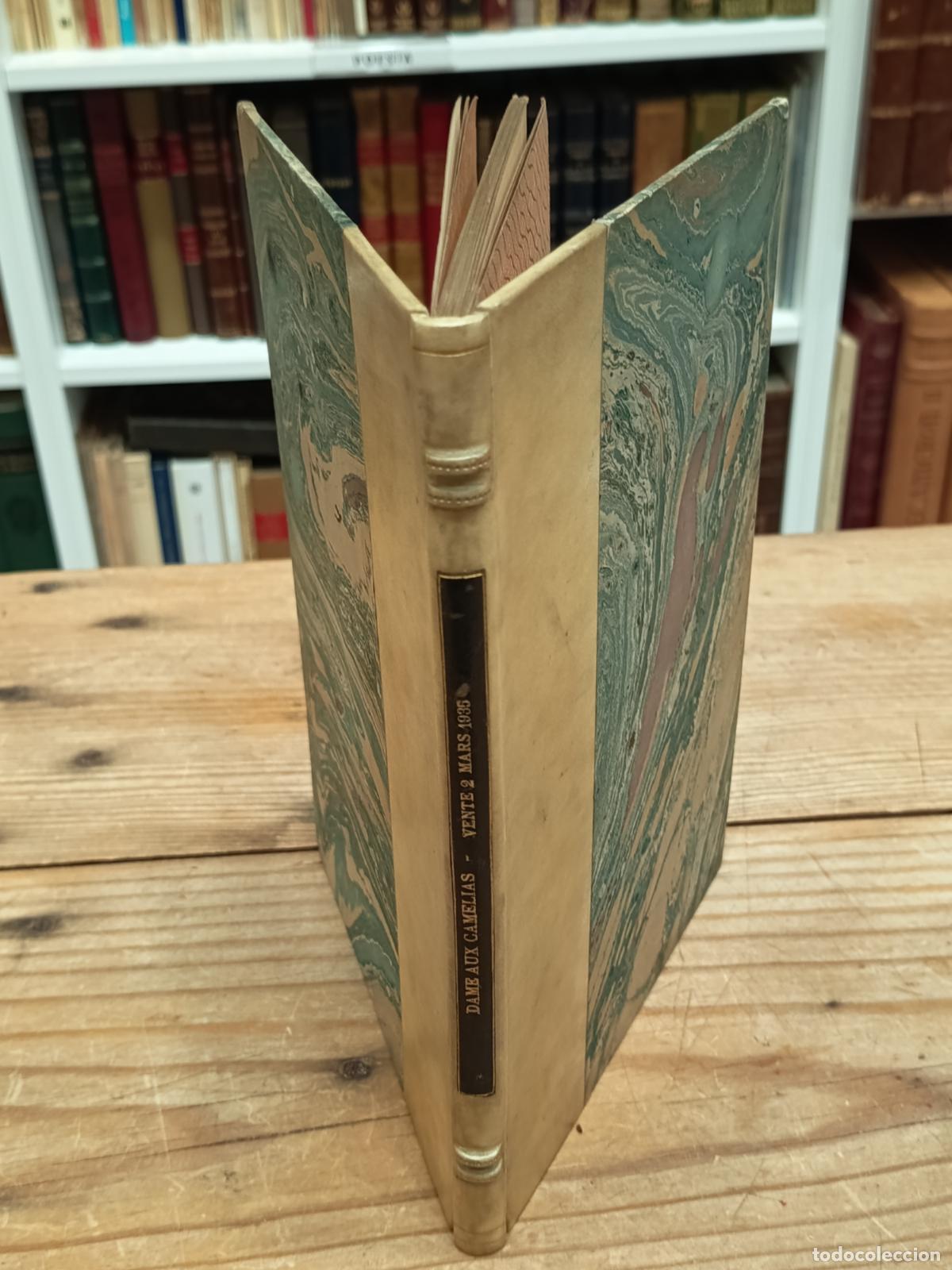 Libros antiguos: 1935 Colecction unique libres objets d&aacute;rt, portraits relatifs a Marie duplessis la dame aux cam&eacute;lias