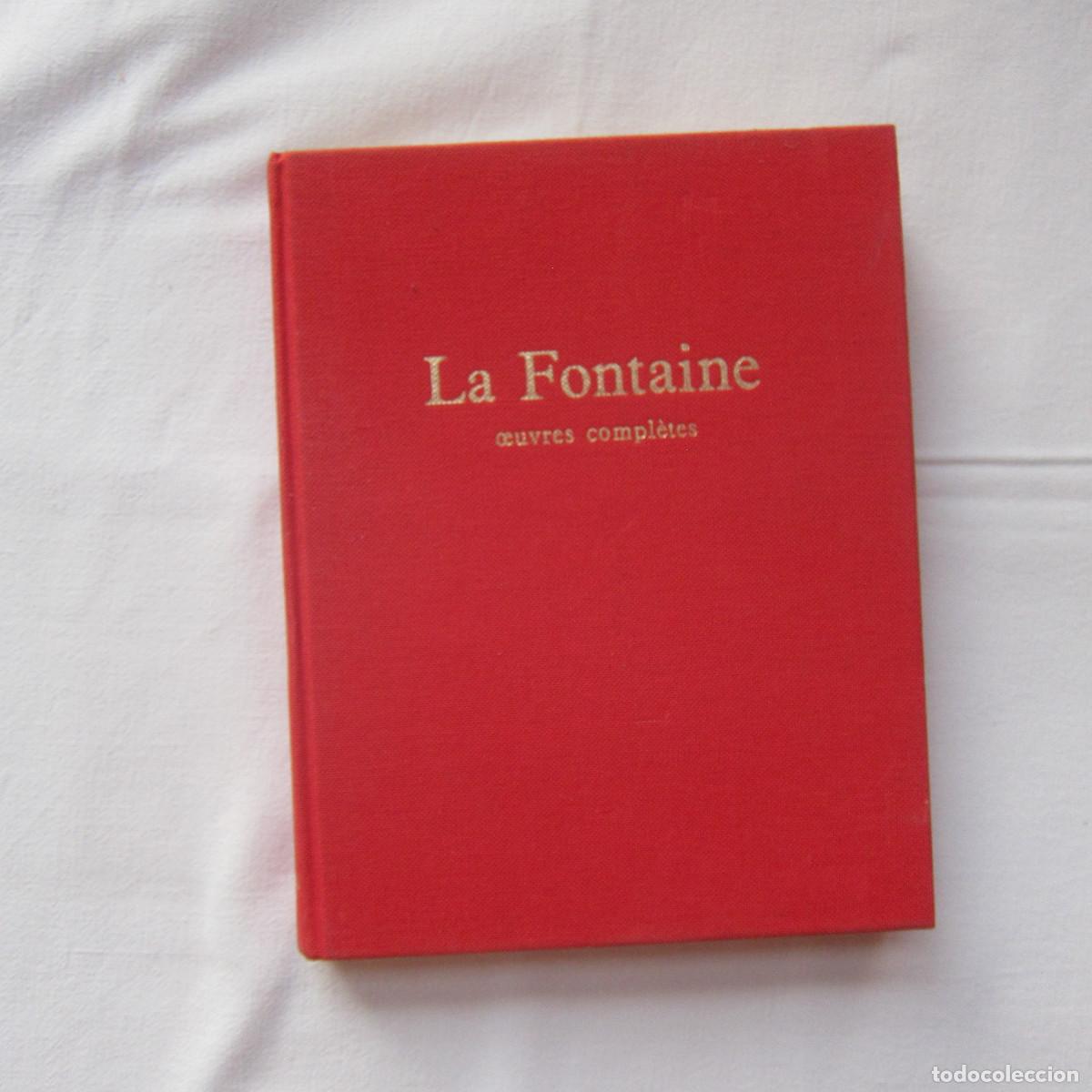 Livros antigos: OEUVRES COMPLETES - LA FONTAINE (EDITION DU SEUIL) IDIOMAS