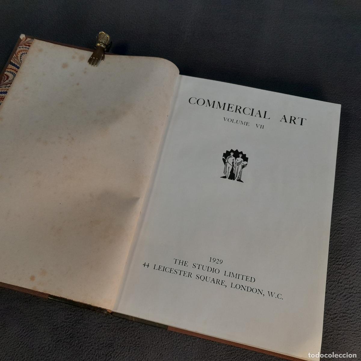 Libros antiguos: L-5888. COMMERCIAL ART. VOL VII. THE STUDIO LIMITED. 1929