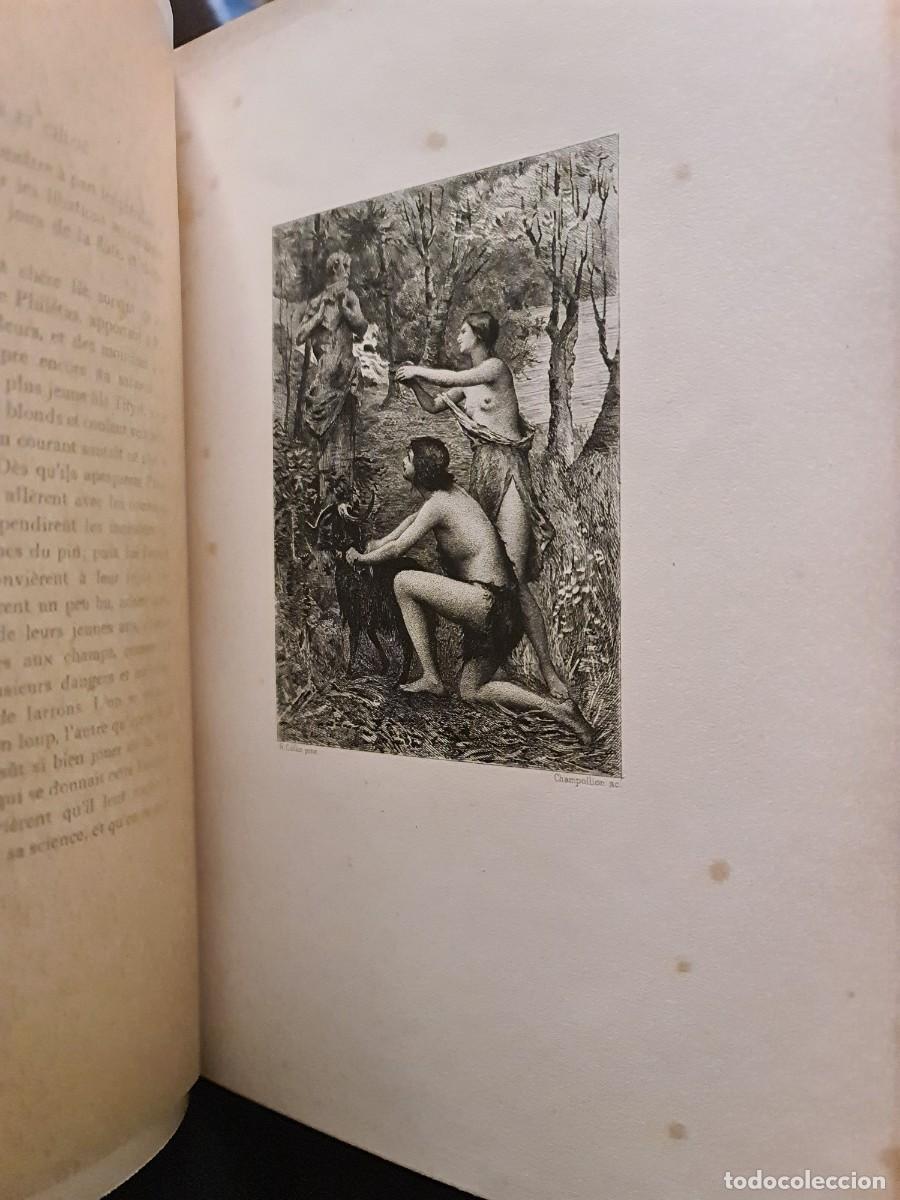 Libros antiguos: Daphnis et Chlo&eacute;. 1890. Compone Raphael Colling. Pr&oacute;logo Jules Claretie.Edita Jules Tallandier.Par&iacute;s