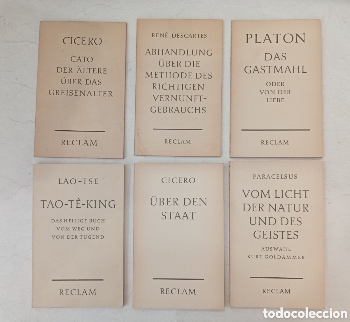 Libros antiguos: Lote de seis libros en alem&aacute;n a&ntilde;os 60