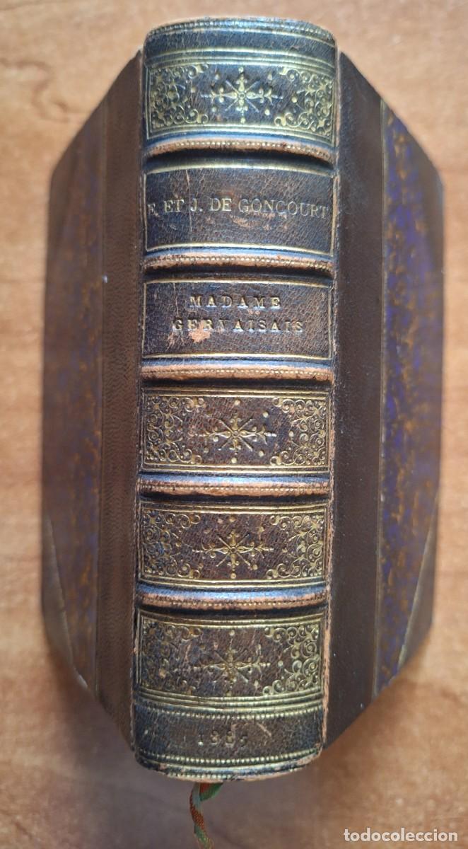 Libros antiguos: 1885 MADAME GERVAISAIS -EDMOND JULES DE GONCOURT - EN FRANC&Eacute;S