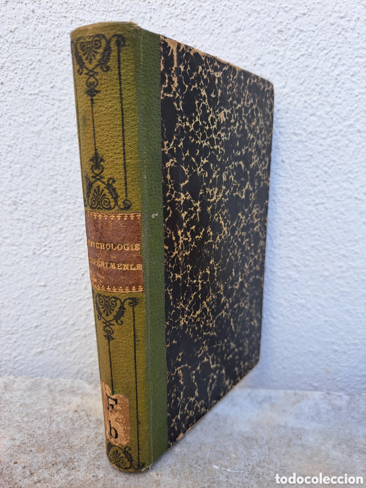 Libros antiguos: TECHNIQUE DE PSYCHOLOGIE EXPERIMENTALE - 1904, PARIS