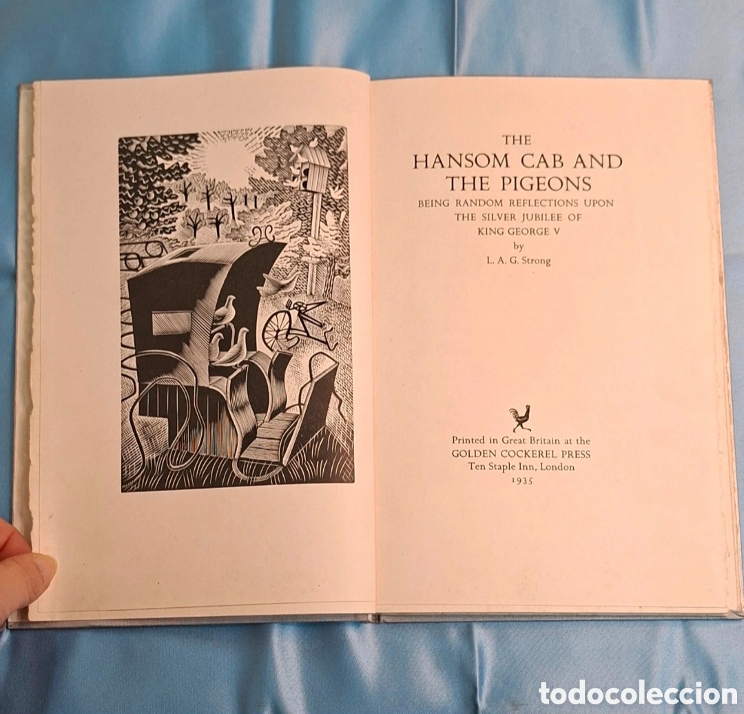 Libros antiguos: The Hansom Cab and the Pigeons de L. A. G. Strong