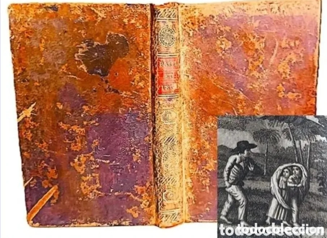 Libros antiguos: Paul et Virginie - Bernardin de Saint-Pierre - Ed. Siglo XIX