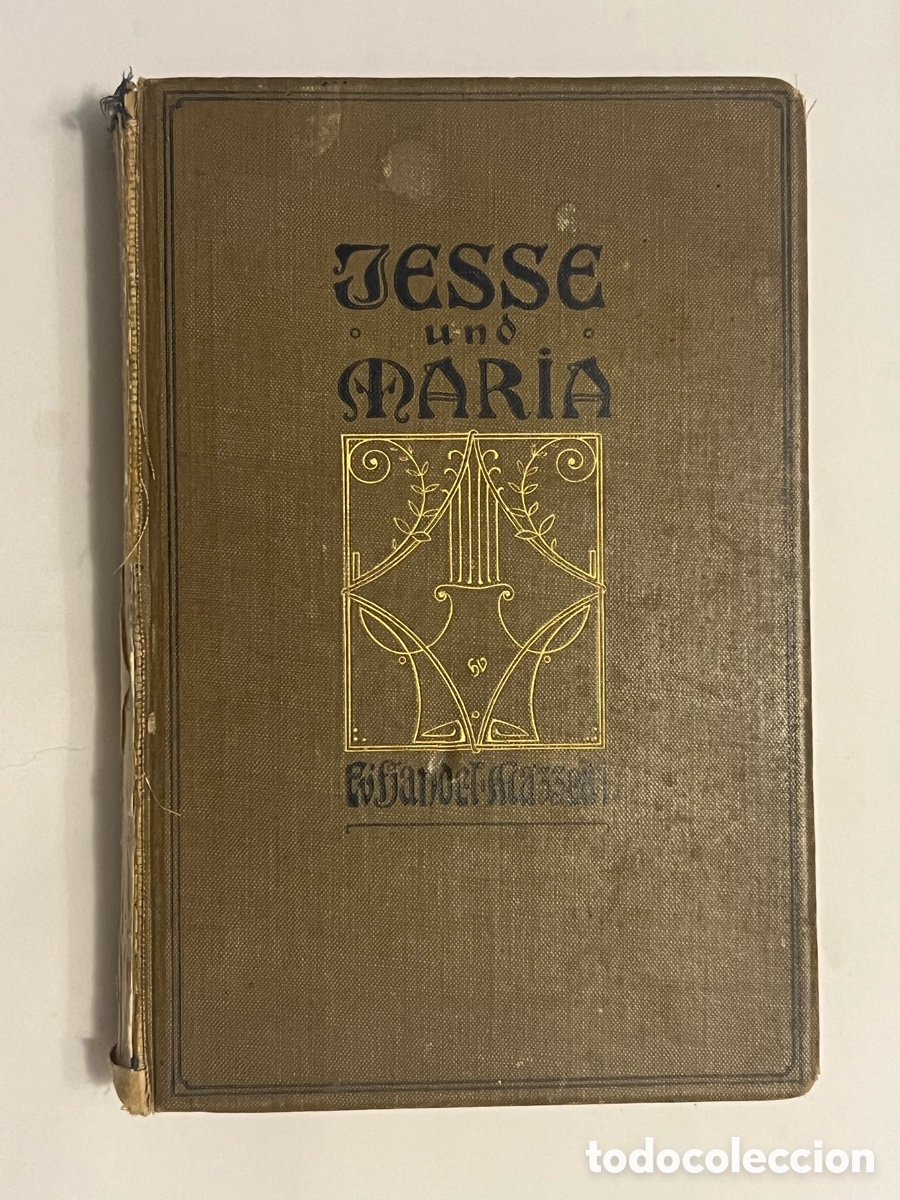 Libros antiguos: JESSE UND MARIA. Ein Roman aus dem Donaulande Handel-Mazzetti, E. von (a.1908) Textos en Alem&aacute;n