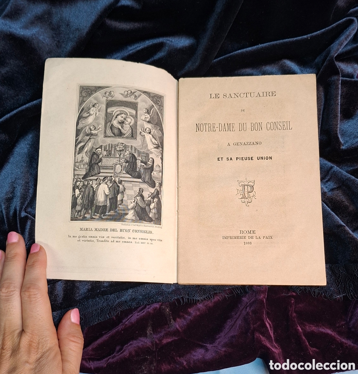 Antiquarische B&uuml;cher: Libro antiguo 1883&ndash;1888: Sanctuaire de Notre-Dame du Bon Conseil